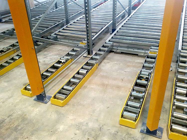 Paletten Durchlauf- und Einschubregale | AR Racking